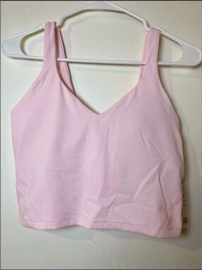lululemon athletica Light Pink V-Neck Low-Impact Sports Bra